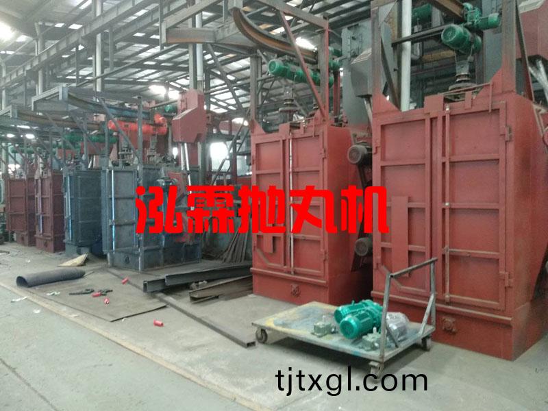 弔(diao)鉤式(shi)抛(pao)丸機現(xian)貨車(che)間(jian)