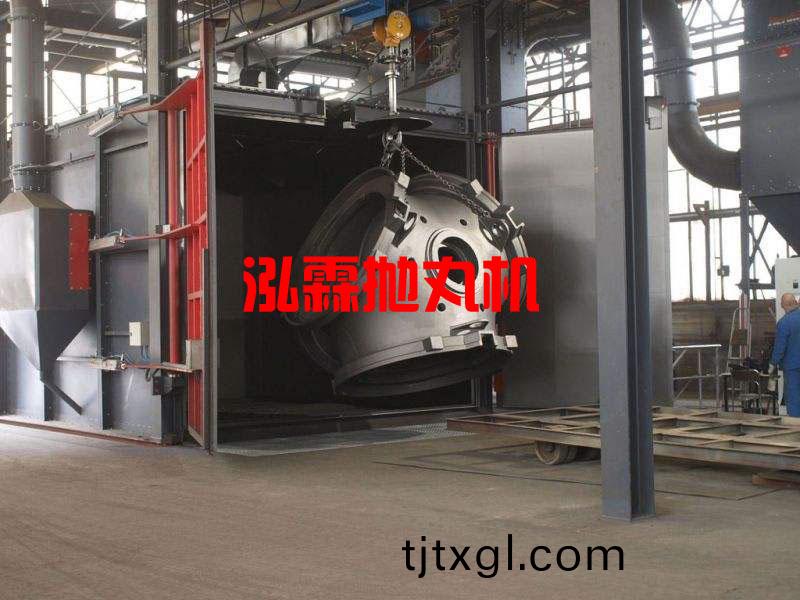 大(da)型弔(diao)鉤通過式抛(pao)丸(wan)機